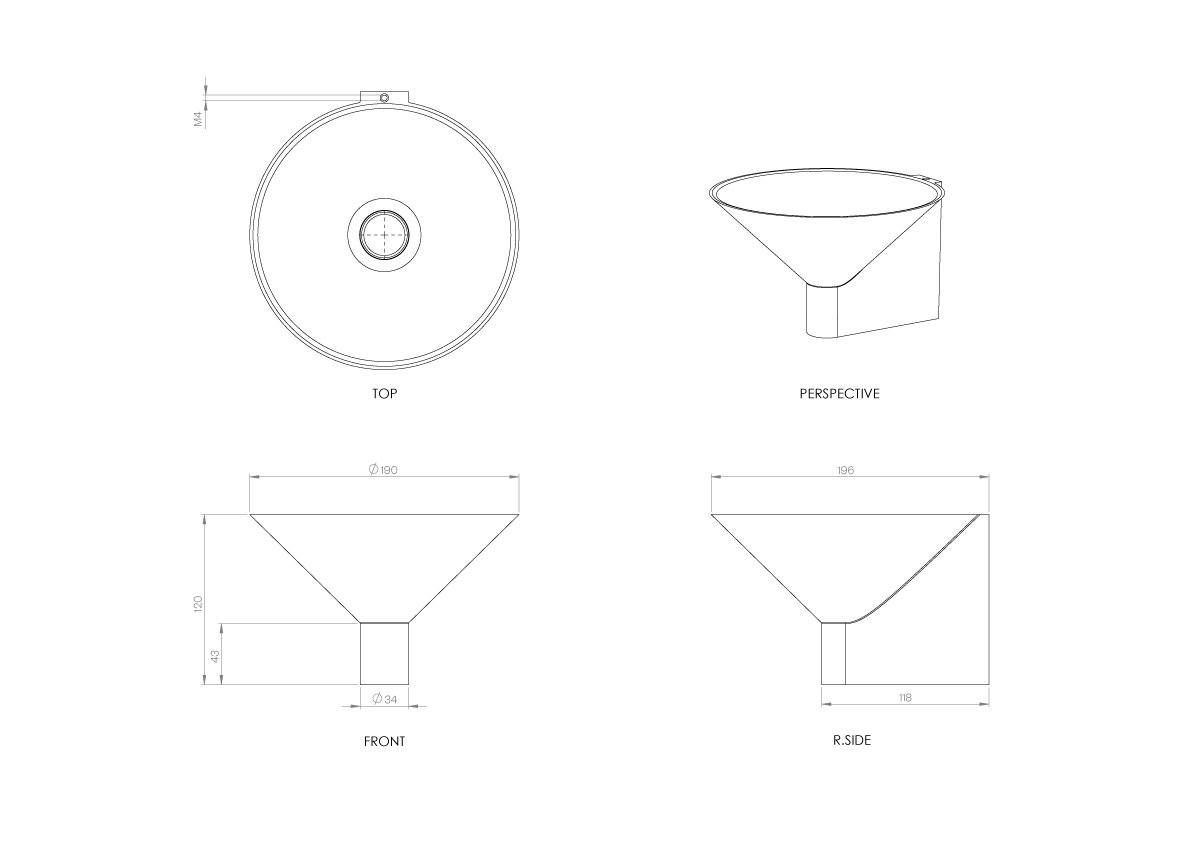 Conical Wall Light