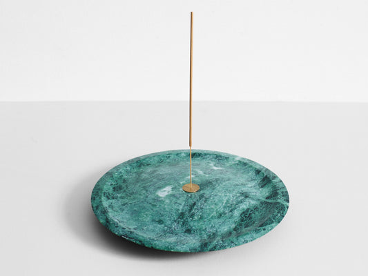 Incense Plate - Green Guatemala