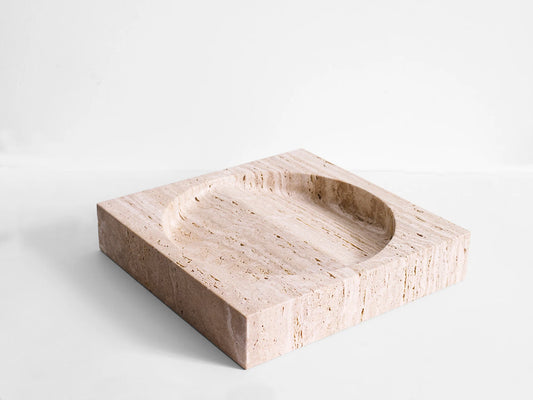 Block Big Poche Rond - Classico Travertine